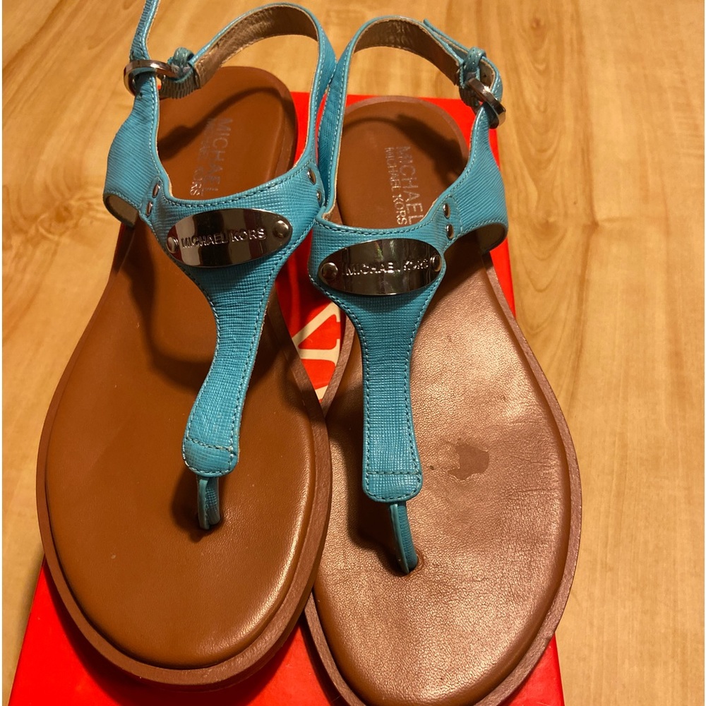 Michael Kors Sandals. Blue  Size 9